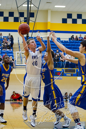 Pryor vs Vinita Basketball at PIT