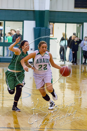 Adair vs Chelsea Basketball homecoming