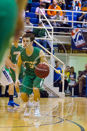 Chouteau vs Adair Basketball