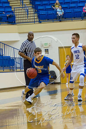 Pryor vs Vinita Basketball at PIT