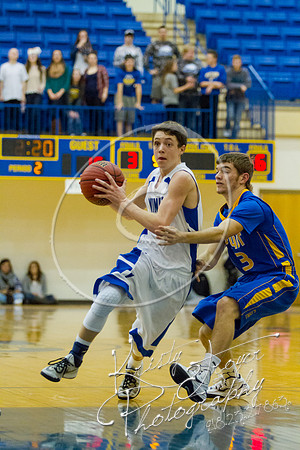 Pryor vs Vinita Basketball at PIT