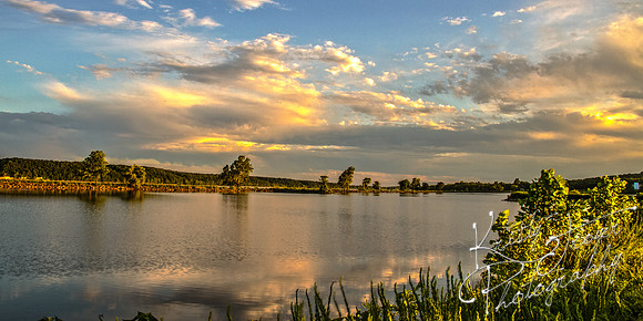 Lake Hudson, Sunsets, Salina Oklahoma