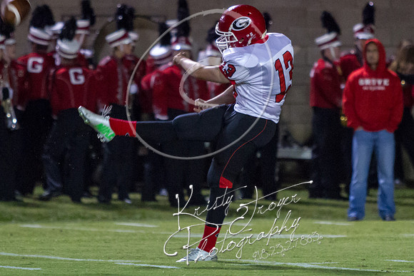Pryor vs Grove Football