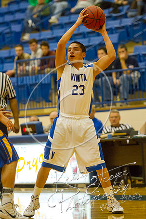 Pryor vs Vinita Basketball at PIT
