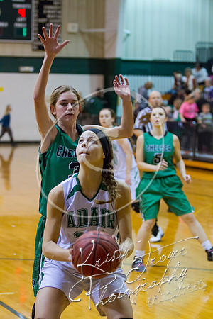 Adair vs Chelsea Basketball homecoming