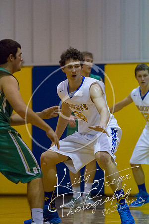 Chouteau vs Adair Basketball
