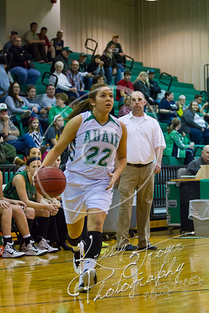Adair vs Chelsea Basketball homecoming