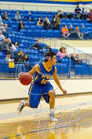 Pryor vs Vinita Basketball at PIT