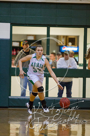 Adair vs Chelsea Basketball homecoming