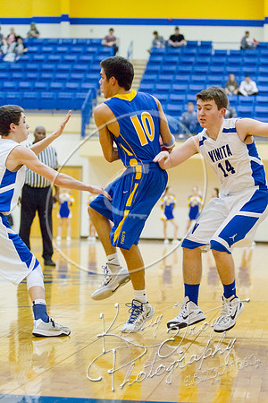 Pryor vs Vinita Basketball at PIT