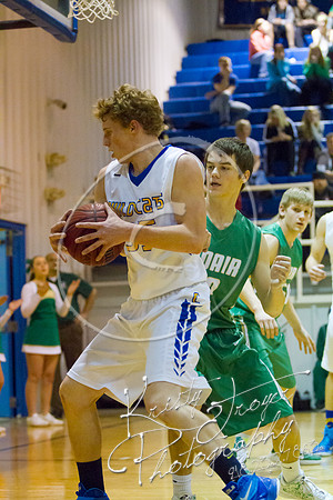 Chouteau vs Adair Basketball