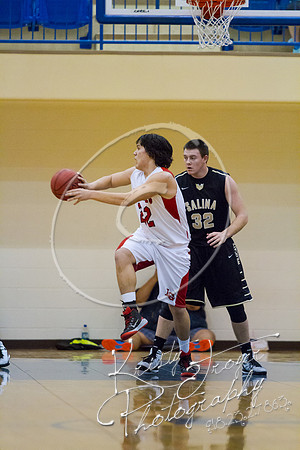 salina vs locust grove boys basketball at pit