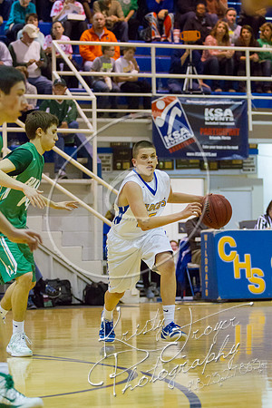 Chouteau vs Adair Basketball