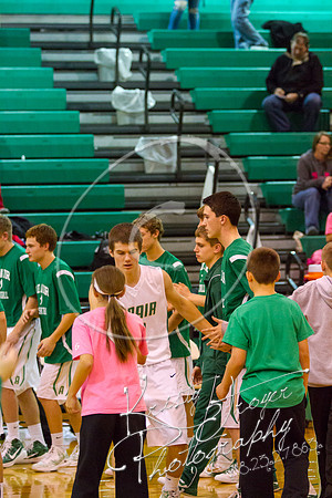 Adair vs Chelsea Basketball homecoming