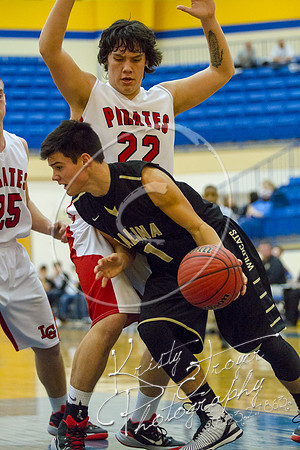 salina vs locust grove boys basketball at pit