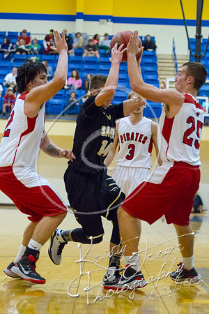 salina vs locust grove boys basketball at pit