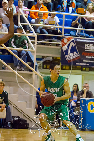 Chouteau vs Adair Basketball