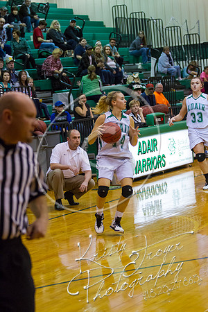 Adair vs Chelsea Basketball homecoming