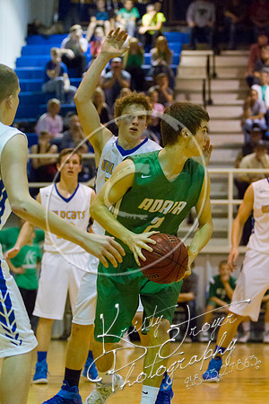 Chouteau vs Adair Basketball