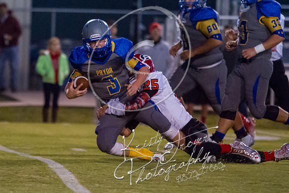 Pryor vs Grove Football
