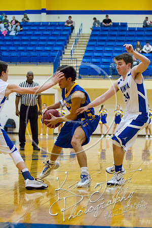 Pryor vs Vinita Basketball at PIT
