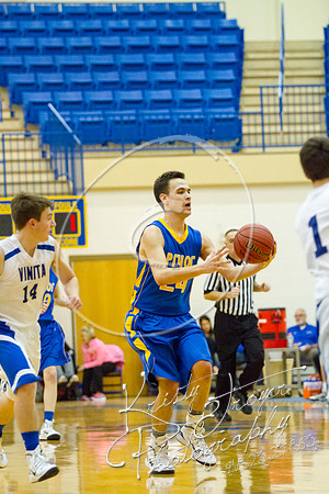 Pryor vs Vinita Basketball at PIT