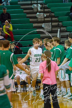 Adair vs Chelsea Basketball homecoming