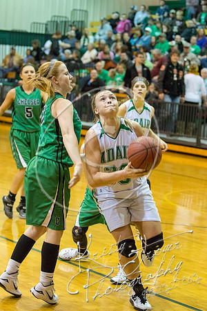 Adair vs Chelsea Girls Basketball