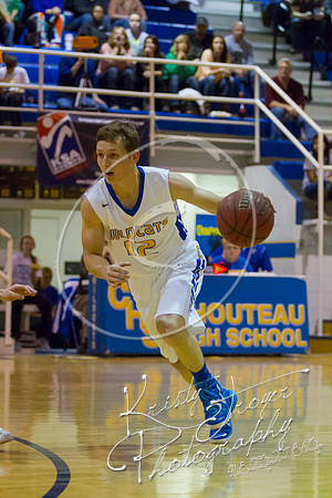 Chouteau vs Adair Basketball