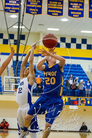 Pryor vs Vinita Basketball at PIT