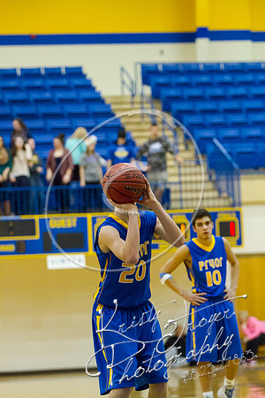 Pryor vs Vinita Basketball at PIT