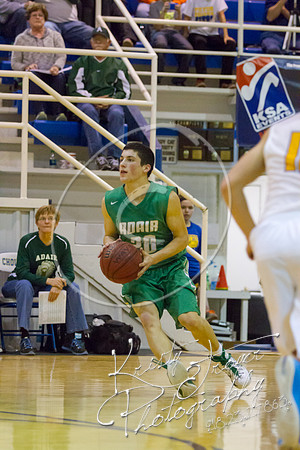 Chouteau vs Adair Basketball