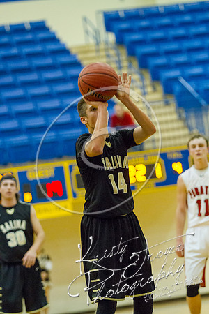 salina vs locust grove boys basketball at pit