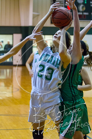 Adair vs Chelsea Basketball homecoming