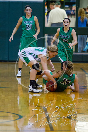 Adair vs Chelsea Basketball homecoming