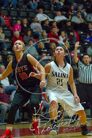 Salina vs Keys Girls Basketball