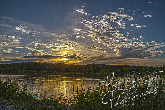 Lake Hudson, Sunsets, Salina Oklahoma
