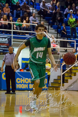 Chouteau vs Adair Basketball