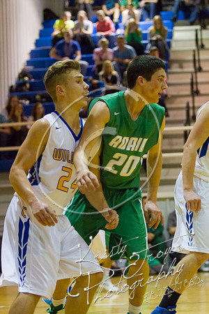 Chouteau vs Adair Basketball