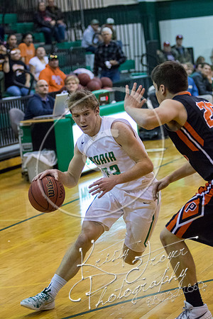 Adair vs Pawhuska Boys Basketball