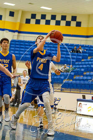 Pryor vs Vinita Basketball at PIT