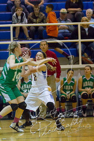 Chouteau vs Adair Basketball