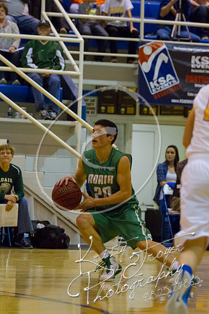 Chouteau vs Adair Basketball