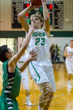 Adair vs Chelsea Basketball homecoming