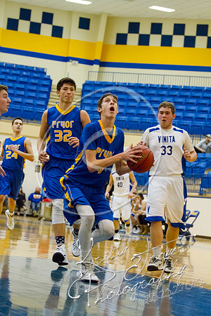 Pryor vs Vinita Basketball at PIT