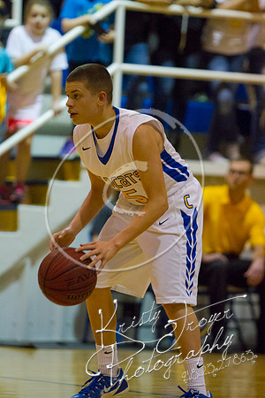 Chouteau vs Adair Basketball
