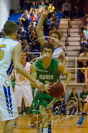 Chouteau vs Adair Basketball