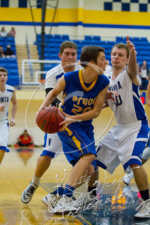 Pryor vs Vinita Basketball at PIT
