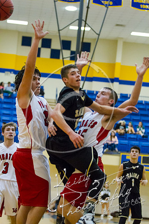 salina vs locust grove boys basketball at pit