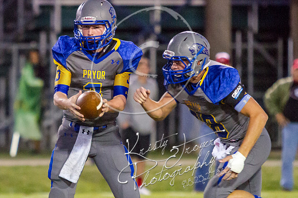 Pryor vs Grove Football